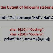 String Function Strchr Strnchr Strcmp Strncmp Program CS3251 Programming In C Tamil 27