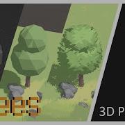 Creating Trees For 3D Pixel Art