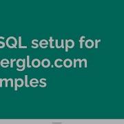 MySQL Setup For Apache Spark And Apache Kafka Examples