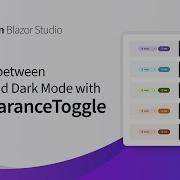 Add A Light Dark Mode Toggle In Radzen Blazor Studio