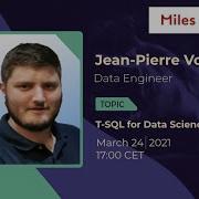 T SQL For Data Science