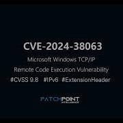 CVE 2024 38063 Windows TCP IP Remote Code Execution Vulnerability