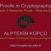 Lecture 3 Reduction Proofs What Are They