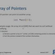 49AR Pointers And Multidimensional Arrays