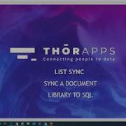 How To Sync A Document Library To SQLdatabase Using ListSync