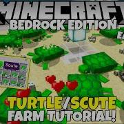 Minecraft Bedrock Easy Turtle Scute Farm Tutorial MCPE Xbox PC Ps4