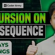 Lecture 61 Recursion On Subsequences Print All Subsequences Generate Parentheses
