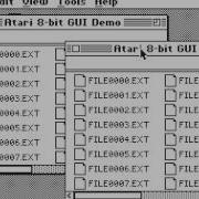 Atari 8 Bit GUI Rewritten Window Manager And Interrupt Handlers