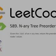 LeetCode Problem 589 N Ary Tree Preorder Traversal Java Solution