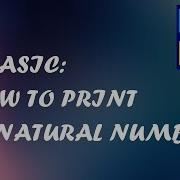 QBASIC How To Print 15 Natural Numbers QB64 Tutorial Video Technical Ankit