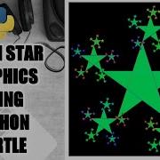 Multi Stars Graphics Using Python Turtle Multi Stars Python Turtle