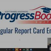 ProgressBook Regular Report Card Entry