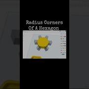 TinkerCAD Tips Radius Corners Of A Hexagon Tinkercad Caddesign 3dprintable 3dprinting