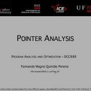 Pointer Analysis Part 3