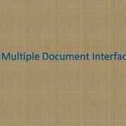 GIS Tutorial I What Is Multiple Document Interface MDI I Advantage Of MDI