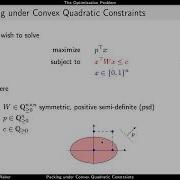 Rico Raber Packing Under Convex Quadratic Constraints