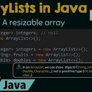 ArrayLists In Java Part 1