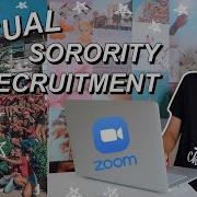SORORITY RECRUITMENT Online I Virtual Rush Week At UCLA I Chi Omega