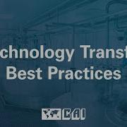 Technology Transfer Best Practices
