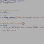 Create A Simple PHP And MySQL Hit Counter Part 2