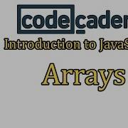 Arrays CodeCademy Introduction To JavaScript Learn JavaScript