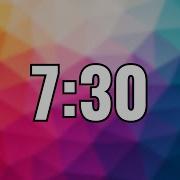 7 Minute 30 Second Timer