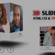 JavaScript Image Slider 3D Rotating Image With Html And Css
