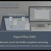 Revision Proof And GoBD Compliant Versioning Of Documents With PaperOffice Document Management