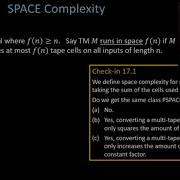 17 Space Complexity PSPACE Savitch S Theorem