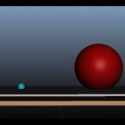Ball Bounce 3 Different Weights Autodesk Maya 2015