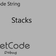 LeetCode 394 Decode String Stacks Debug Java