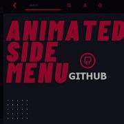 Python GUI Animated Side Menu Pyside PyQt Moder UI Interface Drop Down Menu Flat Style