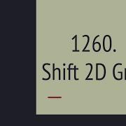 Shift 2D Grid Leetcode 1260