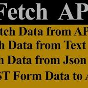 Fetch API Complete In One Video Hindi