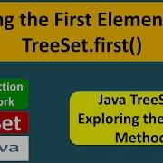 Getting The First Element With TreeSet First Java Collection Framework