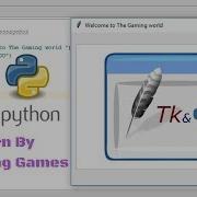 Tkinter Complete Demo Designing Games In Python GUI Frame Work