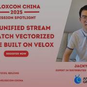 Flex Unified Stream And Batch Vectorized Engine Built On Velox Jacky Lau Ant Financial
