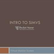SIMVS Simulation Monitor System Distributed By Pocket Nurse