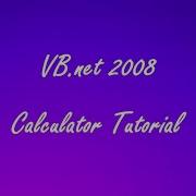 How To Make A Calculator In VB Net 2008