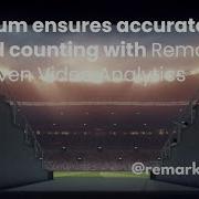 Stadium Ensures Accurate Crowd Counting With Remark AI Driven Video Analytics Crowd Analytics