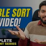 Lecture 17 BUBBLE SORT In 1 Video Theory Optimised Code Best Worst Case Complexity