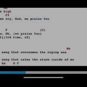 We Praise You Key Of C Brandon Lake