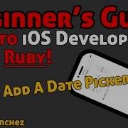25 IOS Development With Ruby Using RubyMotion Adding A Date Picker And Changing Values