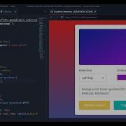 ASMR Programming Create A Gradient Color Generator In JavaScript No Talking