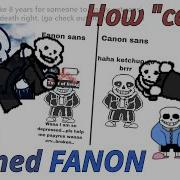 Undertale S Silly Canon Vs Fanon War