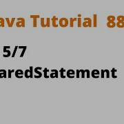 Java Tutorial 88 JDBC 5 7 PreparedStatement