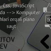 Using Html Css JavaScript KeyBoard Piano Website Html Css JavaScript Yordamida Piano