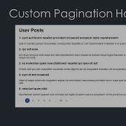 React Custom Pagination Hook