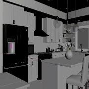 Wireframe 3D Animation View