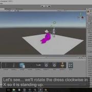 Unity 5 Cloth Component From Blender